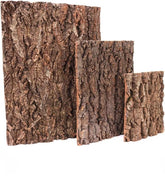 Terrarium Cork Bark Background Board, Reptile Tank Tree Decor (3 sizes)
